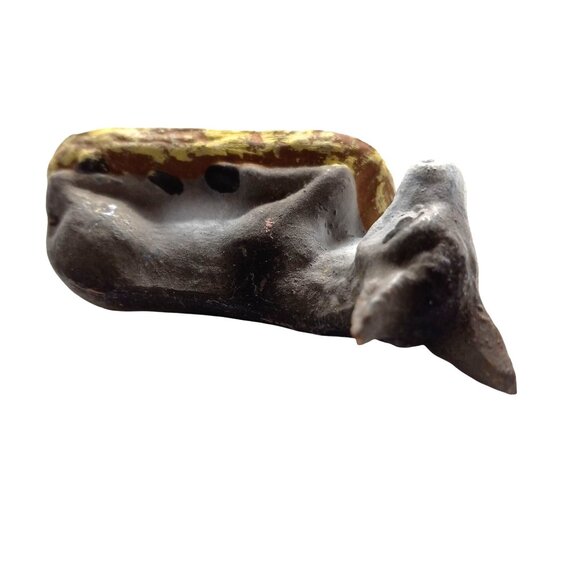 Santons Paul Fouque Donkey Figurine Nativity Decor Terracotta Miniature France - Picture 5 of 7